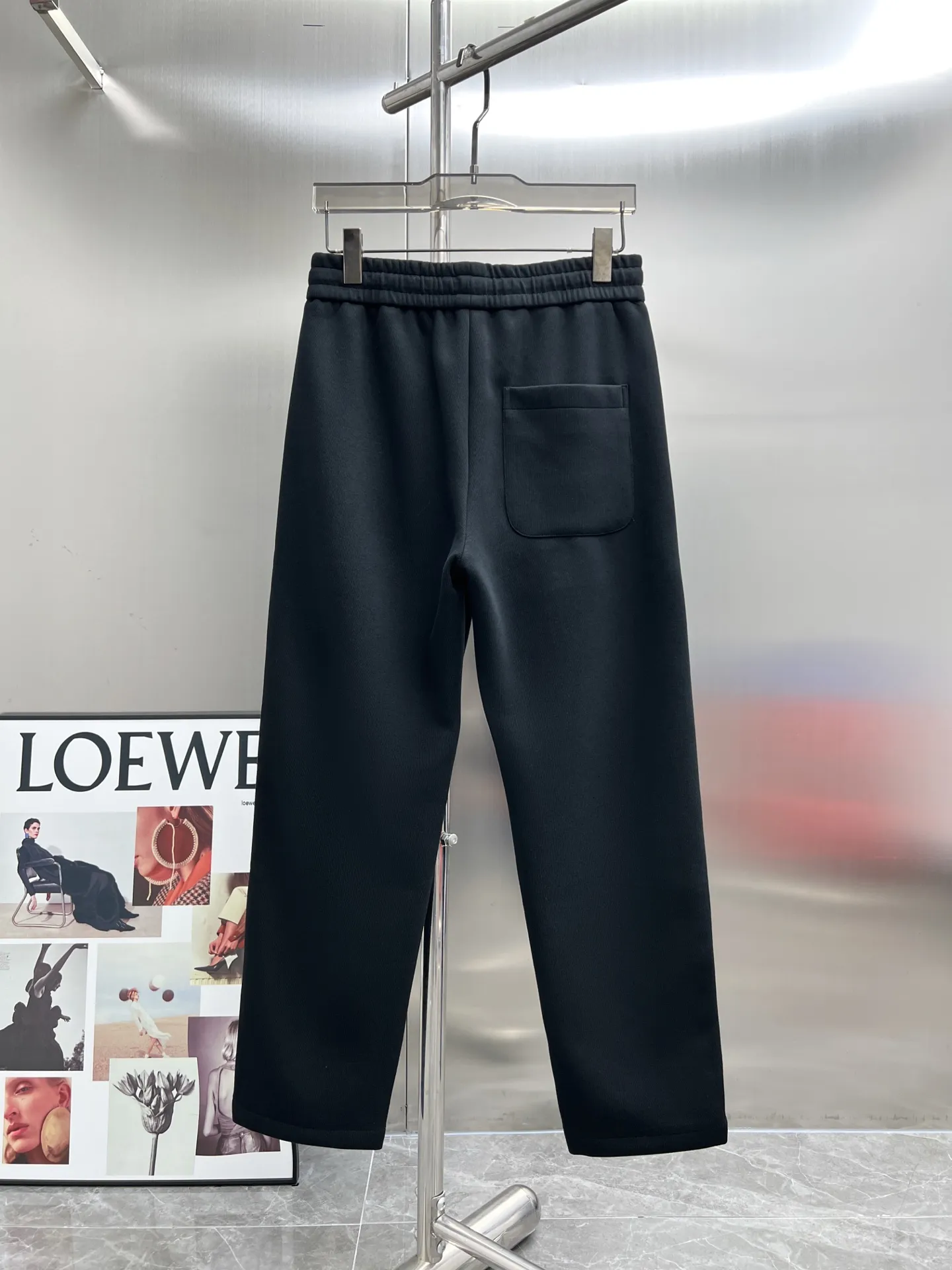 P300 NEW2025 Autumn and Winter New Casual Pants Exclusive Customized Fabric Color: Black and Blue SIZE: M-4XL
